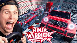 NINJA WARRIOR GERMANY in BeamNG [upl. by Nelleyram]