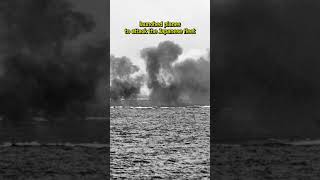 Only US Carrier Sunk by Surface Fire USS Gambier Bay CVE73  history shorts fyp [upl. by Dawkins273]