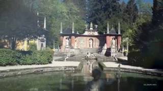 Hellbrunn  Schloss Wasserspiele und Gartenanlage [upl. by Herr]