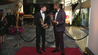 Alex Edelman 76th Emmy Awards Winnerview [upl. by Notsag24]