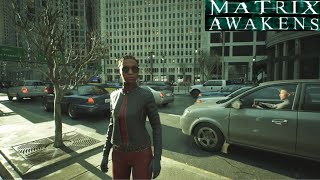 MATRIX AWAKENS PS5  Xbox Series  PC  UNREAL ENGINE 5 Demo Técnica  Gameplay en Español [upl. by Winchell]