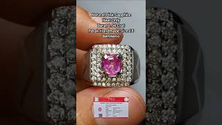 Pink Sapphire Heat Only Perak Handmade size kantor sapphire gemstone crystals [upl. by Bodi16]