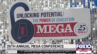 More than 3200 educators attend 25th Annual Mega Conference in Mobile [upl. by Skardol]