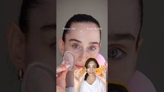 Silicone pad vs beauty blender short viral shortvideo ytshort [upl. by Noreg402]