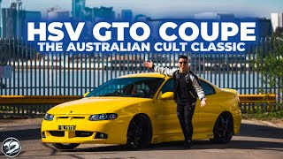 600HP SUPERCHARGED HSV GTO Coupe  The Holden Monaro of Dreams [upl. by Anahpos]