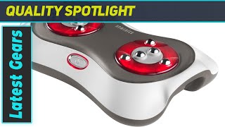 The Best Compact and Affordable Foot Massager HoMedics Shiatsu Deluxe [upl. by Bonnice]