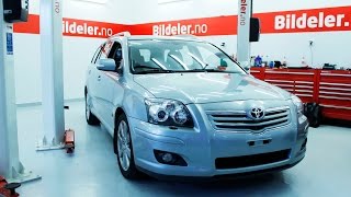 Toyota Avensis Hvordan bytte bremser foran  2003 til 2008 mod T25 [upl. by Grimaud744]