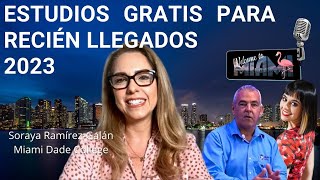 Descubre ESTUDIOS GRATIS para recién llegados  Miami Dade College ENTREVISTA EXCLUSIVA 21 EP 1S [upl. by Reyotal915]