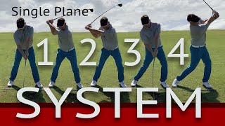 The Single Plane Golf Swing  the Perfect Swing System [upl. by Borek]