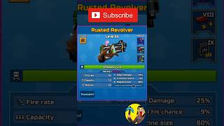 Pixel Gun 3D  RUSTED REVOLVER Review Shorts [upl. by Lewse572]