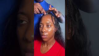 Sew In Installation of 100 Human Hair Extension l Isla Morena Hair [upl. by Suoicserp32]