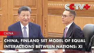 China Finland Set Model of Equal Interactions Between Nations Xi [upl. by Pacian]