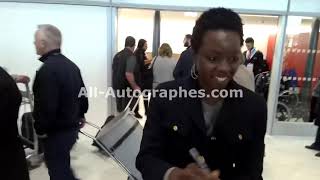 Danai Gurira signing autographs in Paris [upl. by Hole]