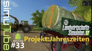 LS17 Seasons 33 Drehschemel Ballen verladen  Dreistern Hof► Let´s Play German HD [upl. by Fredric606]