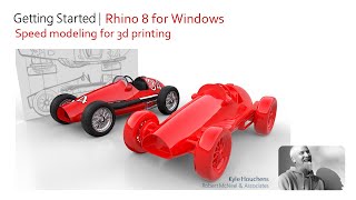 Getting Started Rhino 8 windows toy car speed build [upl. by Atnom733]