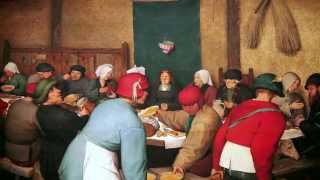 Pieter Bruegel the Elder Peasant Wedding [upl. by Ardnikal]