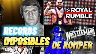 RECORDS QUE NUNCA SE ROMPERAN EN WWE  BOSS LUCHA LIBRE [upl. by Yrod]