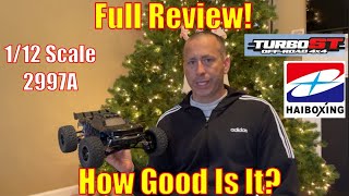 Haiboxing 2997A Full Review  Just How Good is the New TurboST 112 Scale Truck from HBX 45 mph [upl. by Nnylrac]