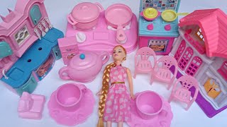 Sweet Barbie Doll Toys  Disney Princess Doll House Unboxing  Hello Kitty ASMR [upl. by Ysnil563]