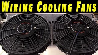 How To Wire Electric Cooling Fans with Crimp Connections [upl. by Aalst]