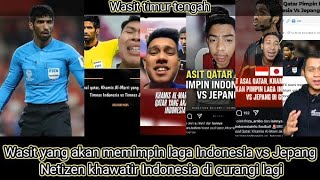 Wasit Timur Tengah lagi  netizen khawatir Indonesia di curangi lagi [upl. by Solraced625]