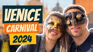 VENICE Carnival 2024 Guide WHAT TO DO amp WHERE TO EAT [upl. by Domash]