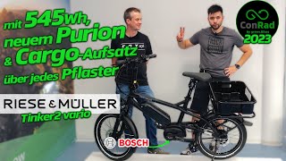 Riese amp Müller Tinker2 vario mit Federgabel [upl. by Rosenblast]