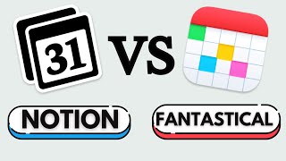 Notion Cal vs Fantastical And the Winner Is [upl. by Natassia]