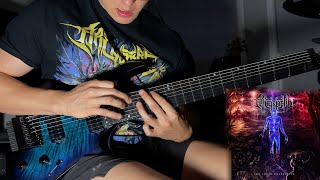 Archspire  Spontaneous Generation Full Guitar Cover [upl. by Cadal]