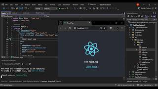 React and ASPNet Core Web API App with Visual Studio 2022 [upl. by Oigroig]