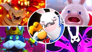 Mario  Rabbids Series  All Final Boss Battles 20172023 [upl. by Jessabell758]