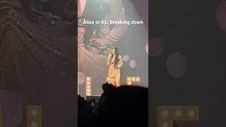 Ailee  Breaking down  ailee aileeconcert aileeinkl [upl. by Whitelaw]