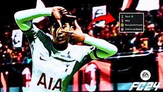 EA FC 24 Tottenham Spurs  friendly league 2324 Full Match [upl. by Nibbs889]