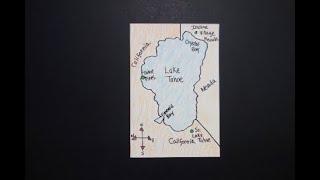 Lets Draw Lake Tahoe Landforms [upl. by Robillard]