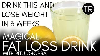 Magical fat loss drink  Drink this and lose weight in 3 weeks [upl. by Nayrbo]