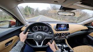 2024 Nissan Sentra SV  POV Walkaround and Test Drive ASMR [upl. by Anerec]