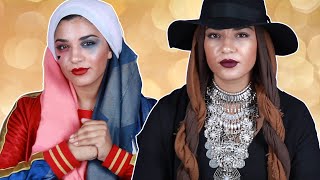 9 Halloween Hijab Looks [upl. by Yemac]