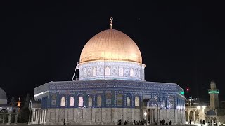 أذان وصلاة الفجر من المسجد الأقصى المبارك في بيت المقدس Athan and Fajr prayer from AlAqsa Mosque [upl. by Weber556]