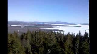 Kineo Fire tower Nice view [upl. by Amy171]