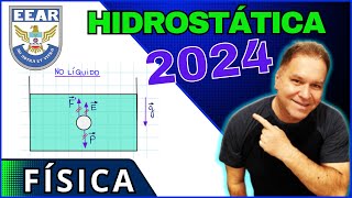 EEar 2024  FÍSICA  HIDROSTÁTICA  Questão 92 [upl. by Waki]