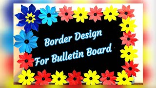 Transform Your Bulletin Board with Stunning Border Decor IdeasBorders for Decoration [upl. by Nikal464]