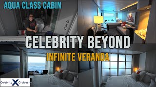 Celebrity Beyond Aqua Class Infinite Veranda Cabin 9264 [upl. by Ynnor936]