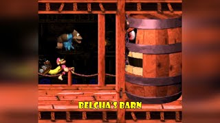 World 1  Belchas Barn Boss  Donkey Kong Country 3 SNES [upl. by Garate]