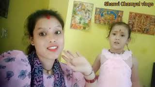 दोस्तों आप सभी को लास्ट नवरात्रि की ढेर सारी शुभकामनाएं🙏🙏 shanvi Chamyal vlogs [upl. by Loutitia]