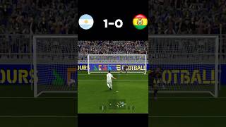 Argentina vs Bolivia efootball efootball2025 pes shorts [upl. by Rame215]