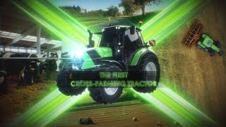 DEUTZFAHR 64 Series The first crossfarming tractor [upl. by Eiramanel]