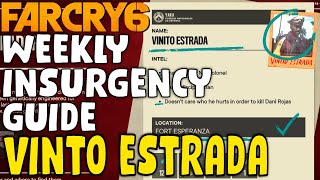 Far Cry 6 weekly Insurgency Guide Vinto Estrada week 20  Feb 14 [upl. by Ahar284]