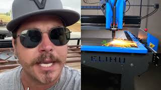 CNC Plasma Table Review  TR Custom Cuts  Squickmon’s Elihu Series  Powermax 85 Sync Review [upl. by Alidia]