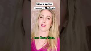 How To Sing Legato and Scales  Vaccai Manca Sollecita Soprano [upl. by Innaig]