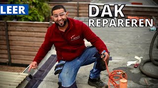 Leer daklekkage opsporen en een sterke noodreparatie maken diy lekkage [upl. by Rachelle861]